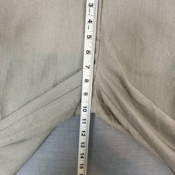 Worthington Petite Curvy Fit Trousers Sz 2P Boot Cut Beige - Picture 10 of 12